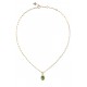 GUESS STEEL DIVINE Κολιέ Χρυσό Με Πέτρα JUBN06315JWYGGNT