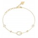 GUESS STEEL G CAMDEN Βραχιόλι Χρυσό Λευκές Πέτρες JUBB06337JWYGL GUESS STEEL G CAMDEN Βραχιόλι Χρυσό Λευκές Πέτρες JUBB06337JWYGL