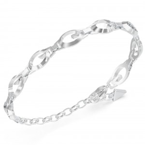 GUESS STEEL G CAMDEN Βραχιόλι Ασημί JUBB06344JWRHL 