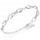 GUESS STEEL G CAMDEN Βραχιόλι Ασημί JUBB06344JWRHL 