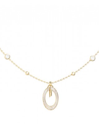 GUESS STEEL G CAMDEN Κολιέ Χρυσό Με Τρεις Καρδιές JUBN06340JWYGT