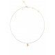 GUESS STEEL GOLDEN LOVE Κολιέ Xρυσό Με Πέρλες JUBN06454JWYGT