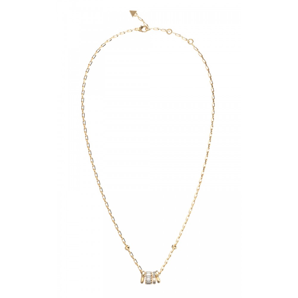 GUESS STEEL LES BAGUETTES Κολιέ Χρυσό Με Πέτρα JUBN06326JWYGT GUESS STEEL LES BAGUETTES Κολιέ Χρυσό Με Πέτρα JUBN06326JWYGT