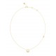 GUESS STEEL MOON DROPS Κολιέ Χρυσό JUBN06245JWYGT/U