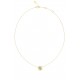 GUESS STEEL MORNING GRACE Κολιέ Χρυσό Με Πέτρα JUBN06379JWYGT