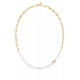 GUESS STEEL PEARLY Κολιέ Xρυσό Με Πέρλες JUBN06483JWYGT