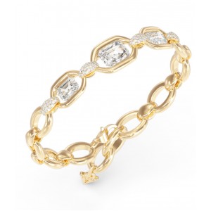 GUESS STEEL RADIOSA Βραχιόλι Χρυσό Λευκές Πέτρες JUBB06383JWYGL 