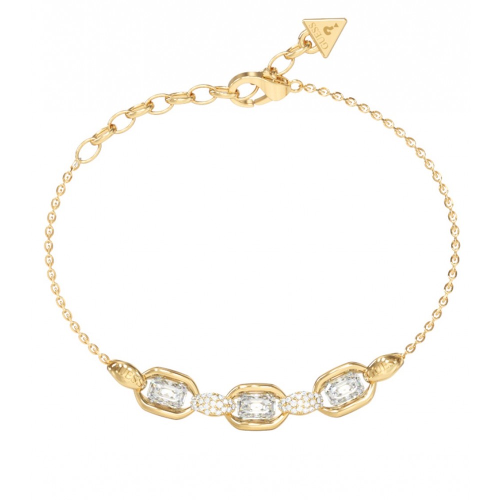 GUESS STEEL RADIOSA Βραχιόλι Χρυσό Λευκές Πέτρες JUBB06388JWYGL GUESS STEEL RADIOSA Βραχιόλι Χρυσό Λευκές Πέτρες JUBB06388JWYGL