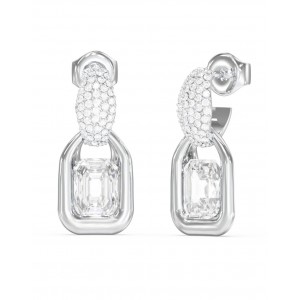 GUESS STEEL RADIOSA Σκουλαρίκια Ασημί Κρεμαστά JUBE06391JWRHT