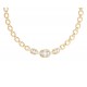 GUESS STEEL RADIOSA  Κολιέ Xρυσό Με Πέτρες JUBN06382JWYGT
