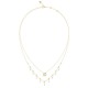 GUESS STEEL SPARKS Κολιέ Διπλό Χρυσό JUBN06273JWYGT/U 