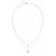 GUESS STEEL SPINNING BLOOM Κολιέ Διπλή Αλυσίδα Με Λογότυπο JUBN06468JWRHT GUESS STEEL SPINNING BLOOM Κολιέ Διπλή Αλυσίδα Με Λογότυπο JUBN06468JWRHT
