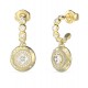 GUESS STEEL ΗΟOPS Σκουλαρίκια Xρυσά Κρίκοι JUBE06284JWYGT