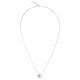 GUESS STEEL ICONIQUE Κολιέ Ασημένιο Αστέρι JUBN05545JWRHT/U