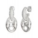 GUESS STEEL MARINA Σκουλαρίκια Aσημί Κρεμαστά JUBE06221JWRHT/U
