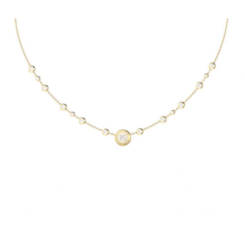 GUESS STEEL SPARKS Κολιέ Χρυσό JUBN06283JWYGT/U