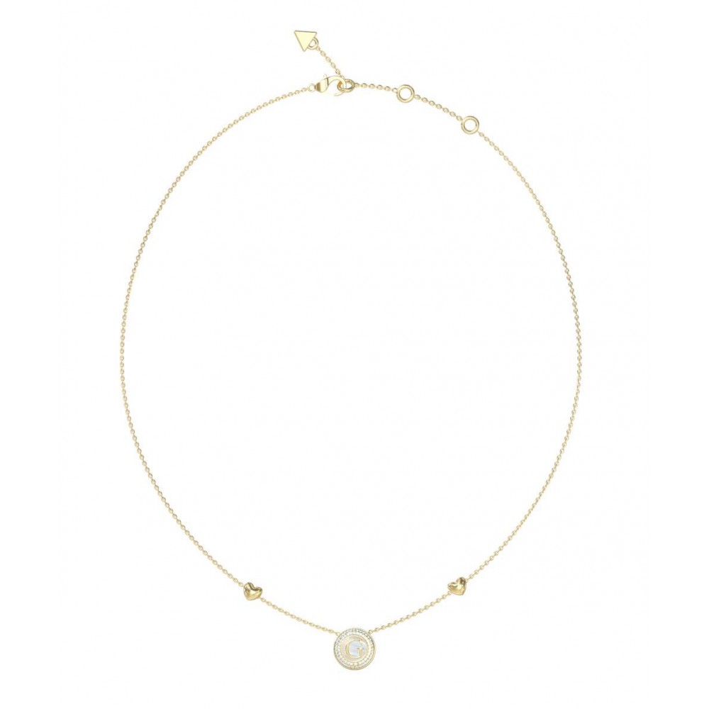 GUESS STEEL G TALISMAN Κολιέ Χρυσό JUBN06201JWYGT/U