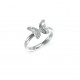 GUESS  STEEL CHRYSALIS Δαχτυλίδι Ασημένιο Με Πεταλούδα JUBR04109JWRH-No.54