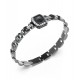 GUESS STEEL LION KING Βραχιόλι Μαύρο Με Λιοντάρι Με Πέτρες JUMB05003JWBKT/U