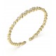 GUESS STEEL PANAREA Χειροπέδα Χρυσή Με Άσπρες Πέτρες JUBB05180JWYGL 