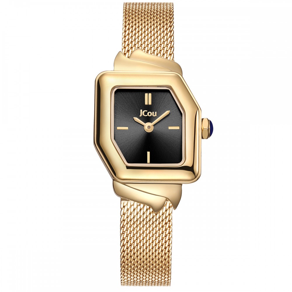 JCOU Ρολόι FRIDA Gold Stainless Steel Bracelet JU19076-3