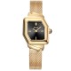 JCOU Ρολόι FRIDA Gold Stainless Steel Bracelet JU19076-3