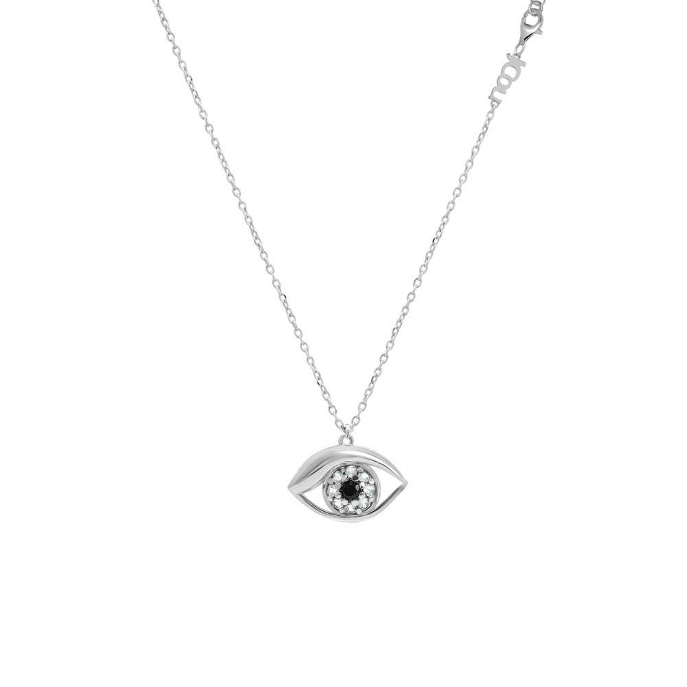 JCOU EYE CHARM NECKLACE 925° SILVER Ασήμι 925 JW603S