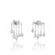 JCOU MULTI STONE Γυναικείο Σκουλαρίκια Ασήμι 925 JW909S4-03