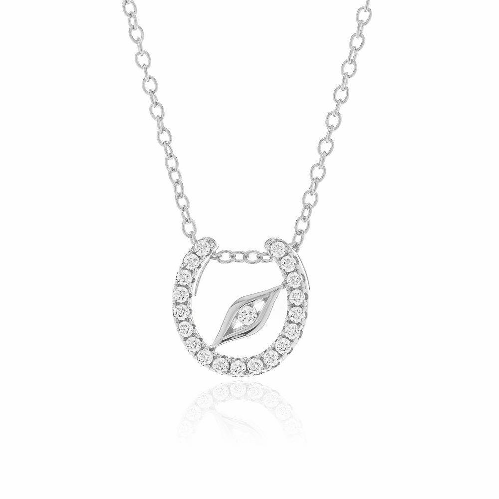 JOOLS Κολιέ Ματάκι Λευκό Ζιργκόν Ασήμι 925 JPY19414L-W JOOLS Κολιέ Ματάκι Λευκό Ζιργκόν Ασήμι 925 JPY19414L-W