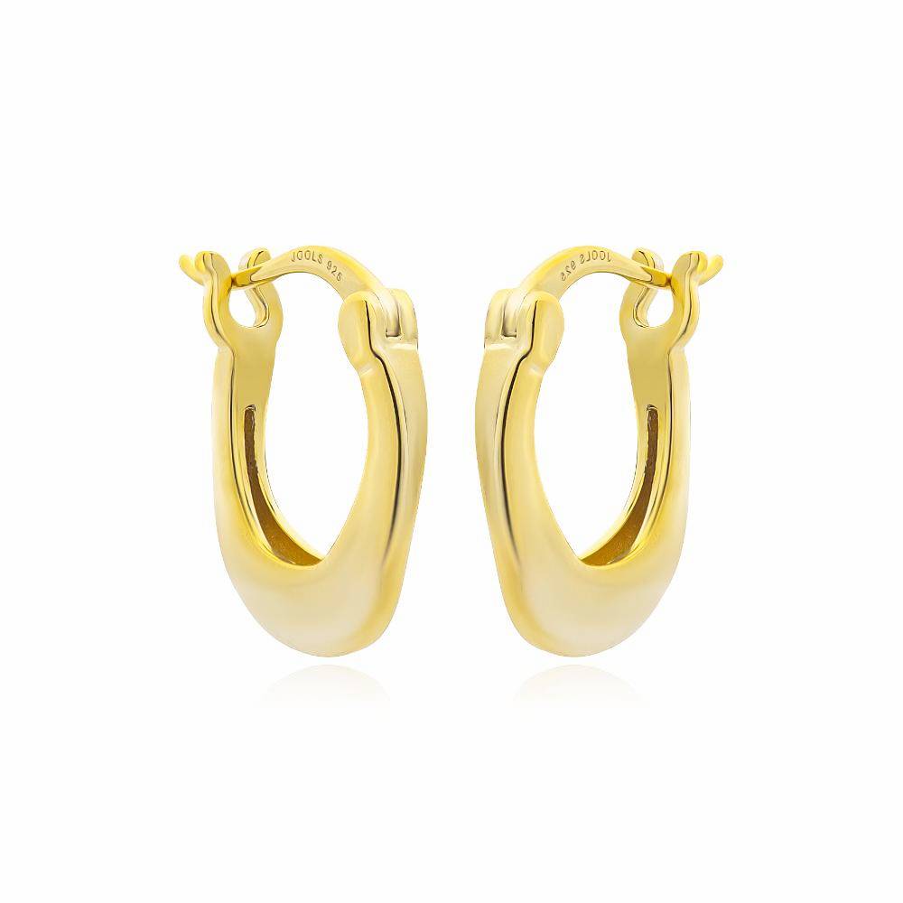 JOOLS Σκουλαρίκια Κρίκοι Επίχρυσο Ασήμι 925 TE23976.2 JOOLS Σκουλαρίκια Κρίκοι Επίχρυσο Ασήμι 925 TE23976.2