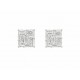 JOOLS Σκουλαρίκια μονόπετρα Ασήμι 925 JD25373-2RH JOOLS Σκουλαρίκια μονόπετρα Ασήμι 925 JD25373-2RH