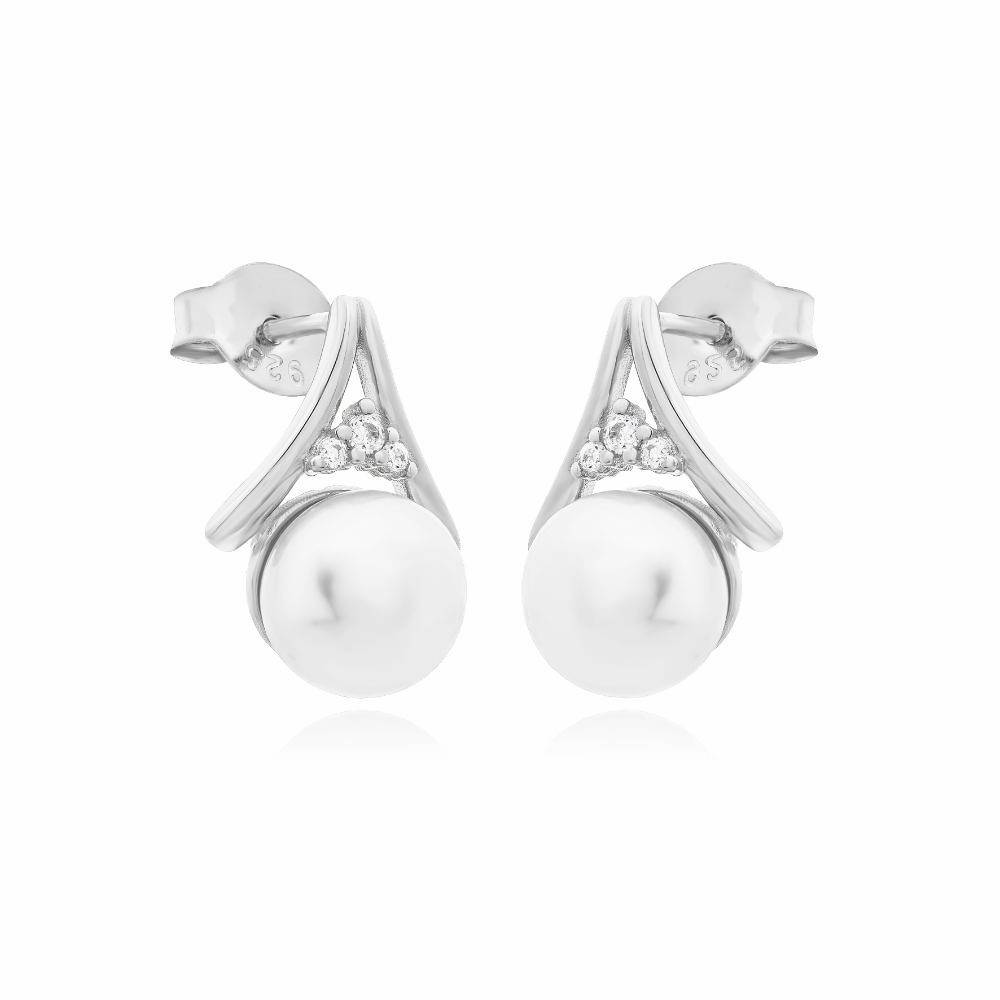 JOOLS Σκουλαρίκια Μαργαριτάρια Ασήμι 925 TE26515.1 JOOLS Σκουλαρίκια Μαργαριτάρια Ασήμι 925 TE26515.1