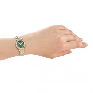 JUST CAVALLI Foschia Ρολόι Δίχρωμο Ανοξείδωτο Ατσάλι Μπρασελέ JC1L400M0095