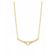 Just Cavalli Κολιέ Χρυσό Φίδι Λευκά Ζιργκόν JCNL02793200 Just Cavalli Κολιέ Χρυσό Φίδι Λευκά Ζιργκόν JCNL02793200