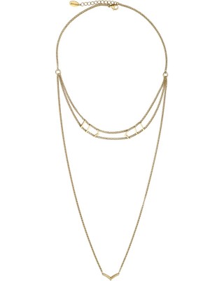 Just Cavalli Relaxed Κολιέ Χρυσό Διπλό JCNL00110200