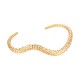 Just Cavalli Luce Βραχιόλι Χειροπέδα Φίδι Χρυσό JCBA01283200