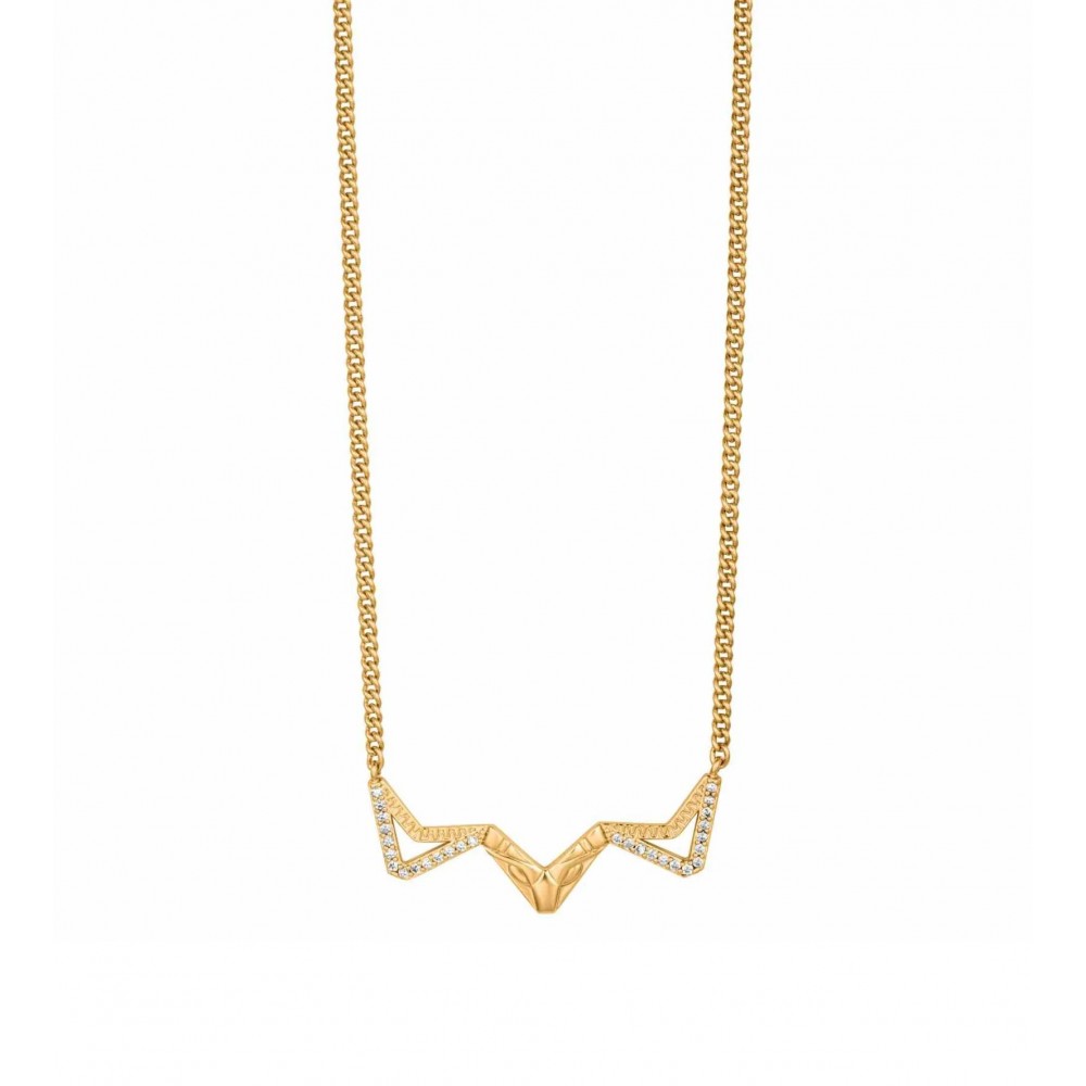 Just Cavalli Κολιέ Χρυσό Snake JCNL03033200