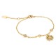 ROBERTO CAVALLI Women Gold Gift Set Ρολόι Ανοξείδωτο Ατσάλι Μπρασελέ RC5L120M0055