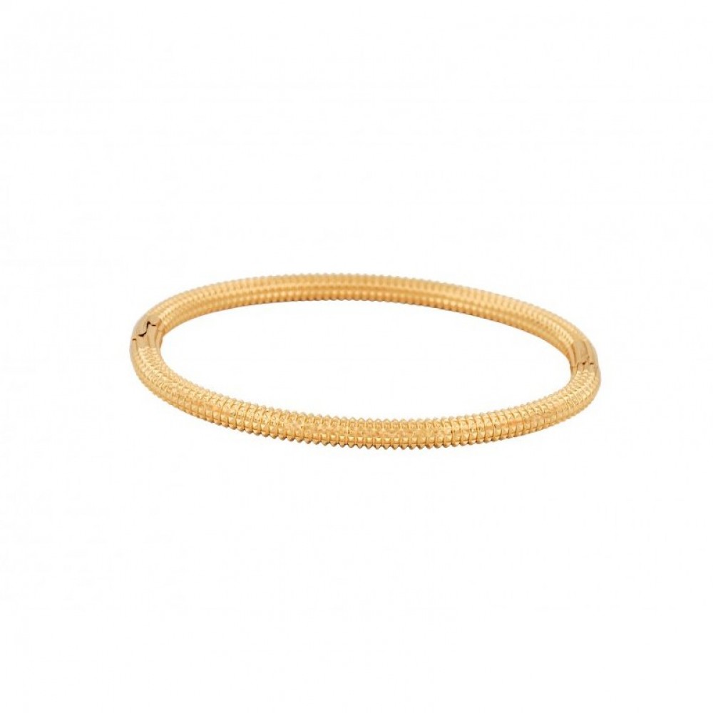 Βραχιόλι Χειροπέδα Επίχρυσωμένο Ανοξείδωτο Ατσάλι  KSE154