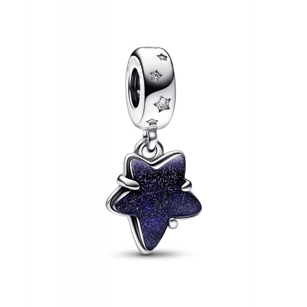 Charm Blue Star Ασήμι 925 KL118