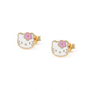  Kids Earrings Hello Kitty Silver 925
