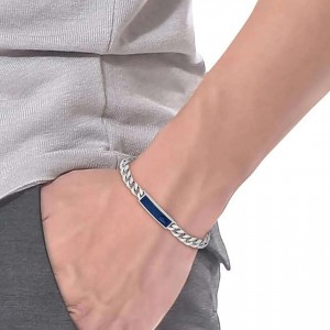 LACOSTE Set & Match Βραχιόλι Ασημί Ανοξείδωτο Ατσάλι 2040097 LACOSTE Set & Match Βραχιόλι Ασημί Ανοξείδωτο Ατσάλι 2040097
