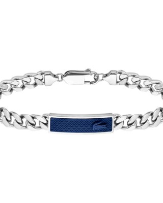LACOSTE Set & Match Βραχιόλι Ασημί Ανοξείδωτο Ατσάλι 2040097