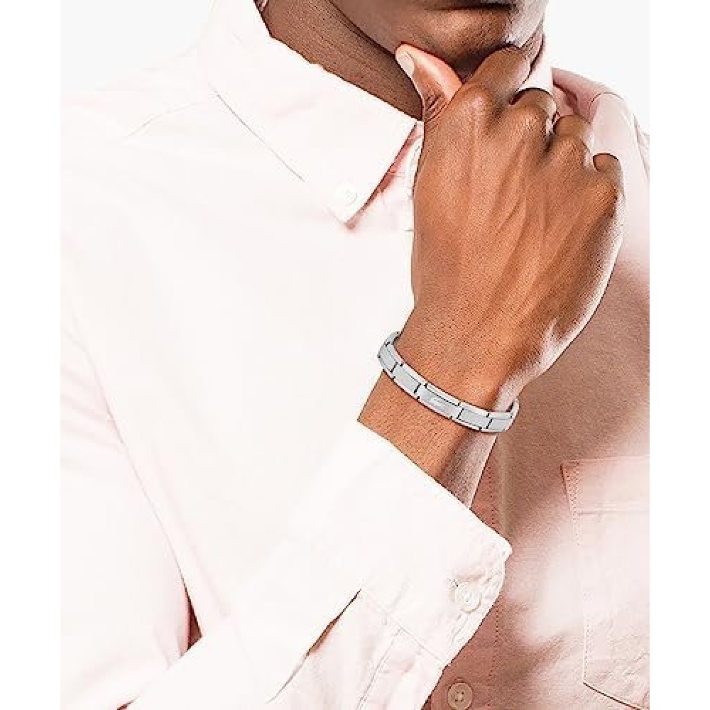 LACOSTE Βραχιόλι Ασημί Ανοξείδωτο Ατσάλι 2040188