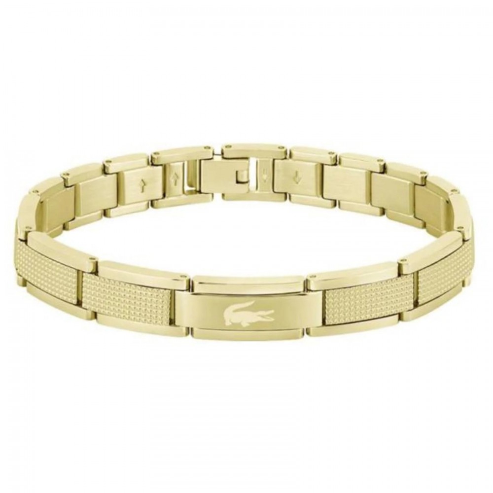 LACOSTE Stencil Βραχιόλι Χρυσό Ανοξείδωτο Ατσάλι 2040219 LACOSTE Stencil Βραχιόλι Χρυσό Ανοξείδωτο Ατσάλι 2040219