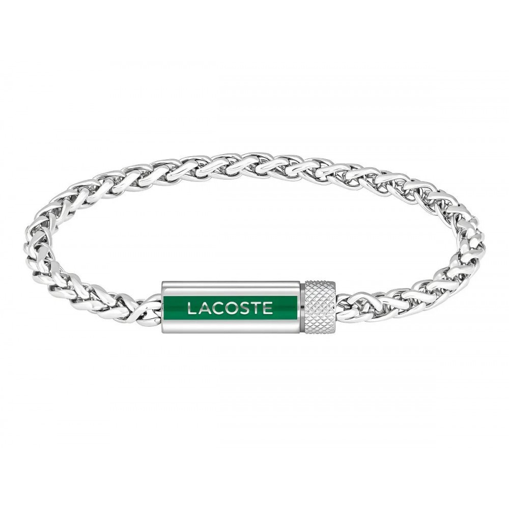 LACOSTE Spelt Βραχιόλι Ασημί Ανοξείδωτο Ατσάλι 2040337