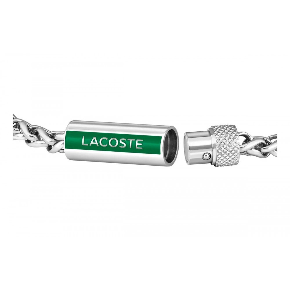 LACOSTE Spelt Βραχιόλι Ασημί Ανοξείδωτο Ατσάλι 2040337