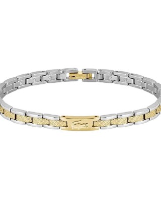 LACOSTE Metropole  Βραχιόλι Δίχρωμο Ανοξείδωτο Ατσάλι 2040558