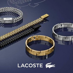 LACOSTE Βραχιόλι Ασημί Ανοξείδωτο Ατσάλι 2040155