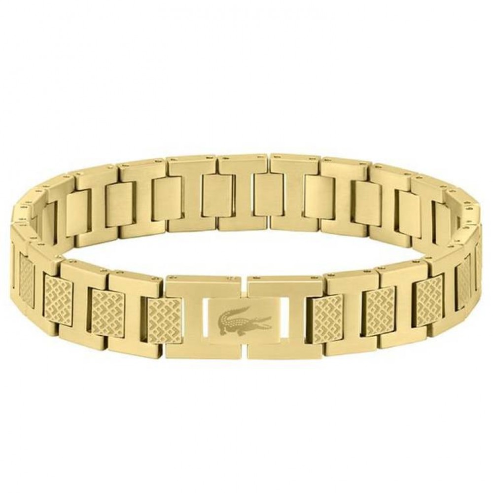 LACOSTE Βραχιόλι Χρυσό Ανοξείδωτο Ατσάλι 2040120